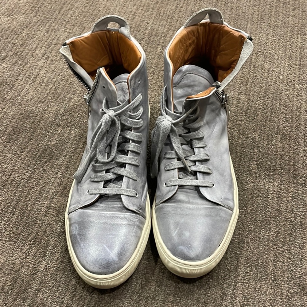 John varvatos shoes in gray size 11 men